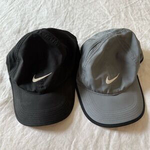 Nike Black and Gray Men's Caps